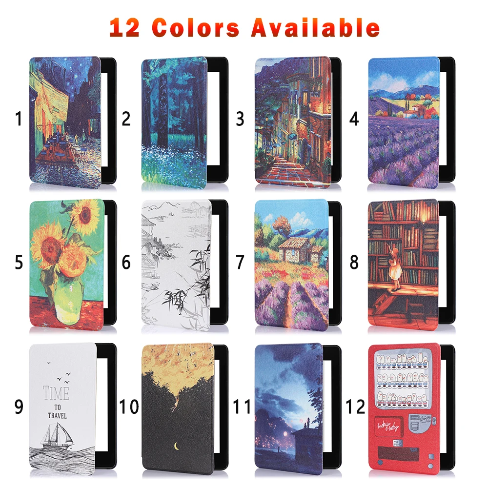 

Ultra Slim Smart Case Leather Cover Protective Shell For Amazon All-new Kindle 10th Gen 2019 Released