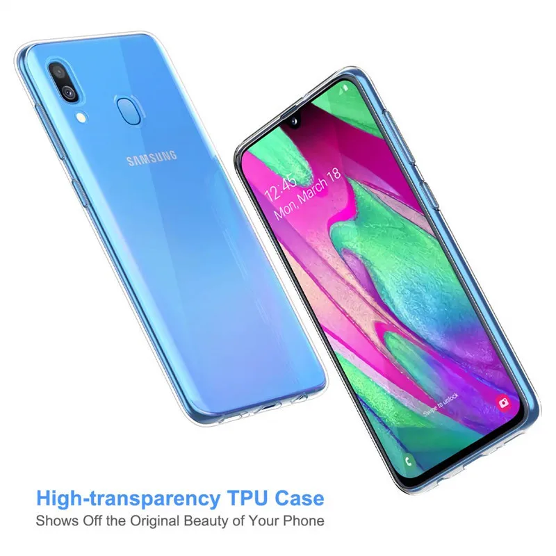 Чехол для Samsung A80 чехол A90 из мягкого ТПУ силикона задняя крышка телефона Galaxy A 80