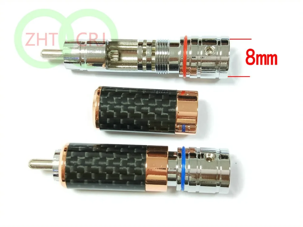 2 шт. разъем RCA для припоя с медным родиевым покрытием|connector plug|connector rcaconnector copper |
