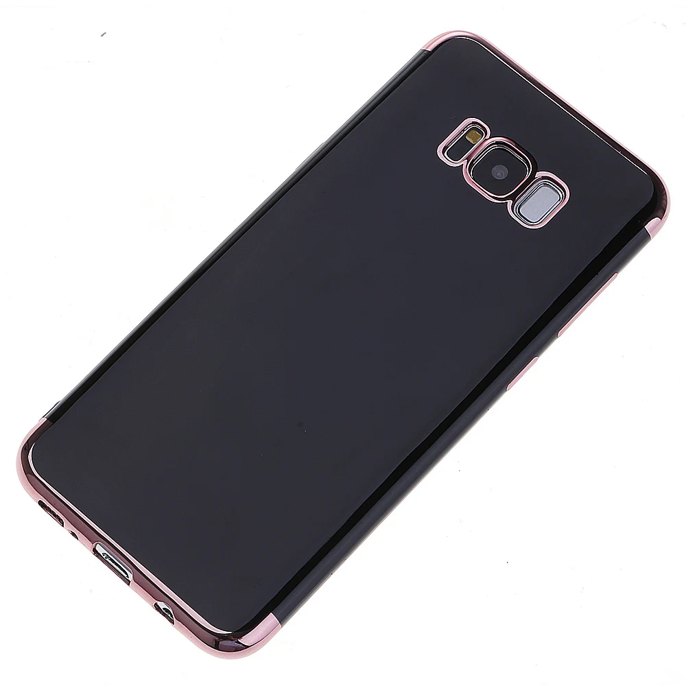 Застенчивый Новый черный чехол для телефона с покрытием против царапин Samsung Galaxy S8