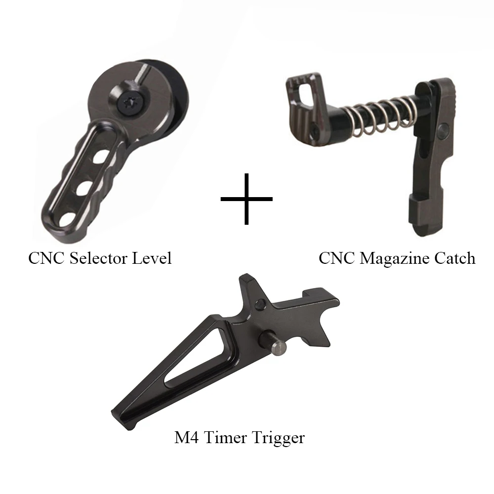 EMERSONGEAR CNC Airsoft обработанный Селекторный рычаг спусковой для серий M4/M16 черный