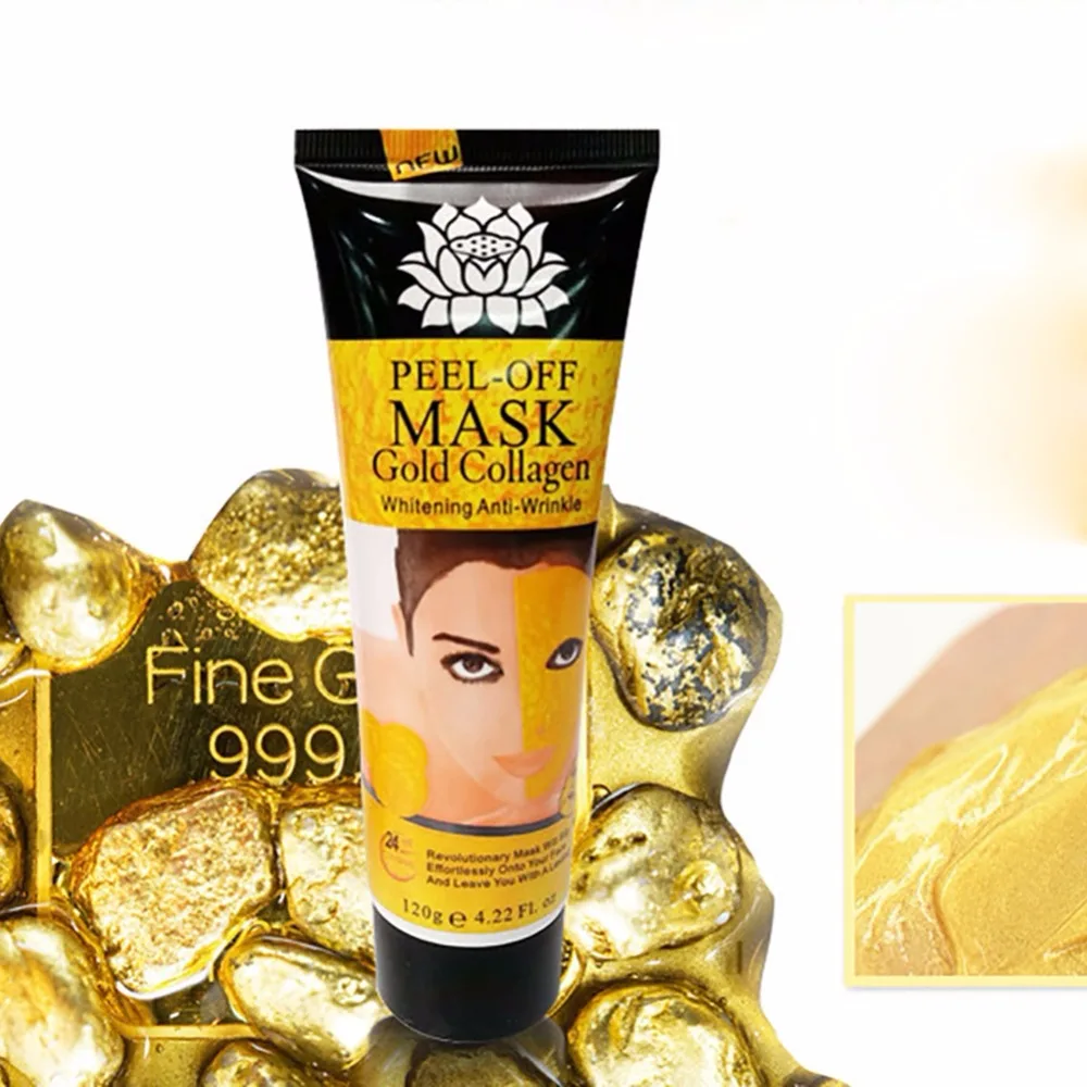 1pcs Women 24K Golden Facial Mask Anti-Wrinkle Moisturizing Whitening Face Lifting Firmingxgrj | Красота и здоровье