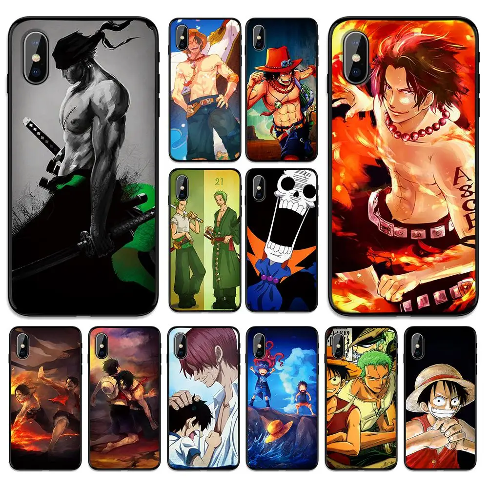 Animation bully sea taior wang lufei мягкая термополиуретановая крышка-чехол для Apple iPhone 6 6S 7 8 Plus 5
