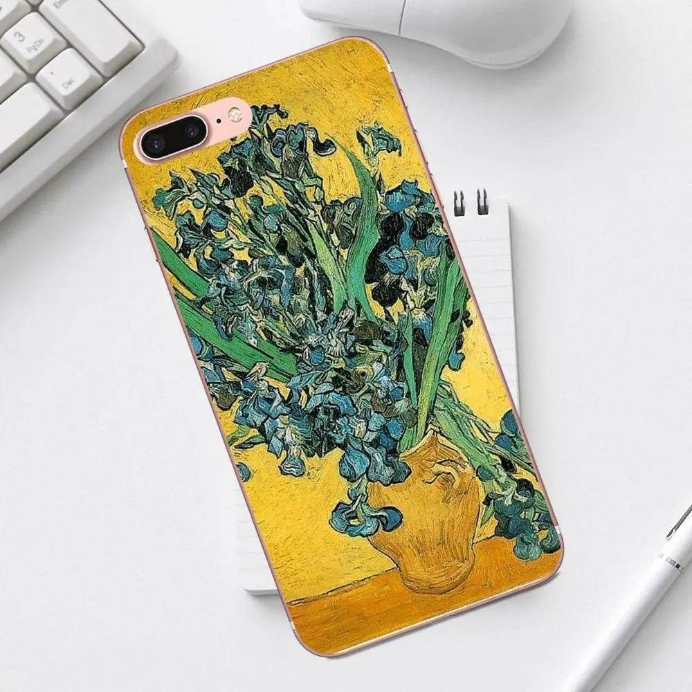 Резиновый Прозрачный чехол для телефона Galaxy Alpha Core Prime Note 4 5 8 S3 S4 S5 S6 S7 S8 S9 mini edge Plus Van