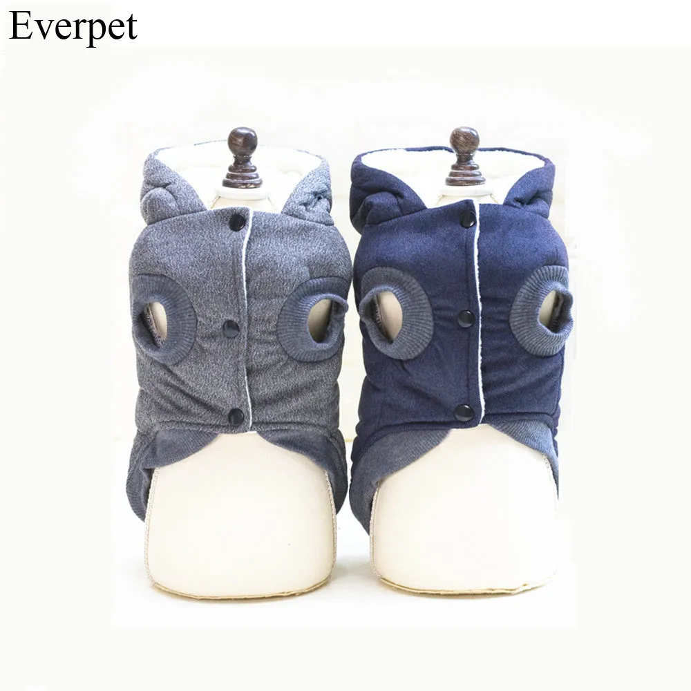 Новинка одежда для собак высокого качества зимнее пальто и куртки хлопковая