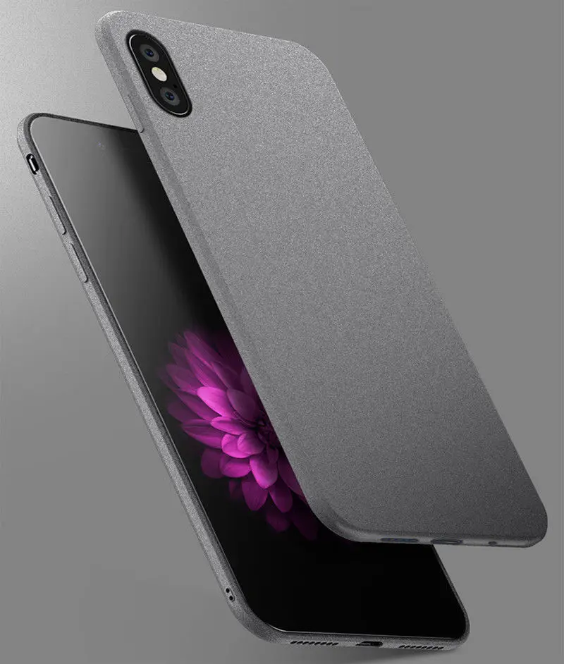Для iPhone 12 Mini 11 Pro XS Max XR X 8 7Plu тонкий песчаник Матовый Мягкий Силиконовый