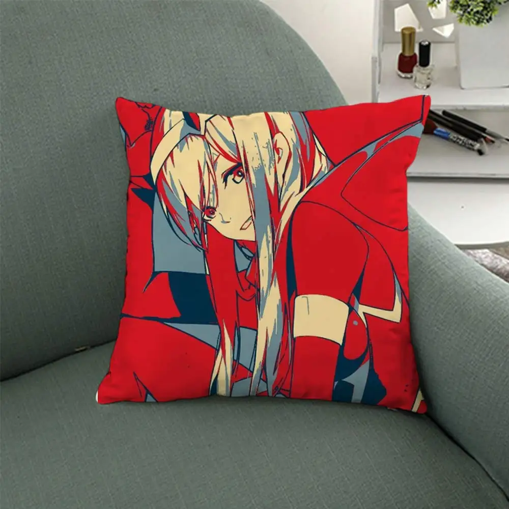 Suncomics аниме Дарлинг франкс ноль два Мультяшные подушки Dakimakura домашний