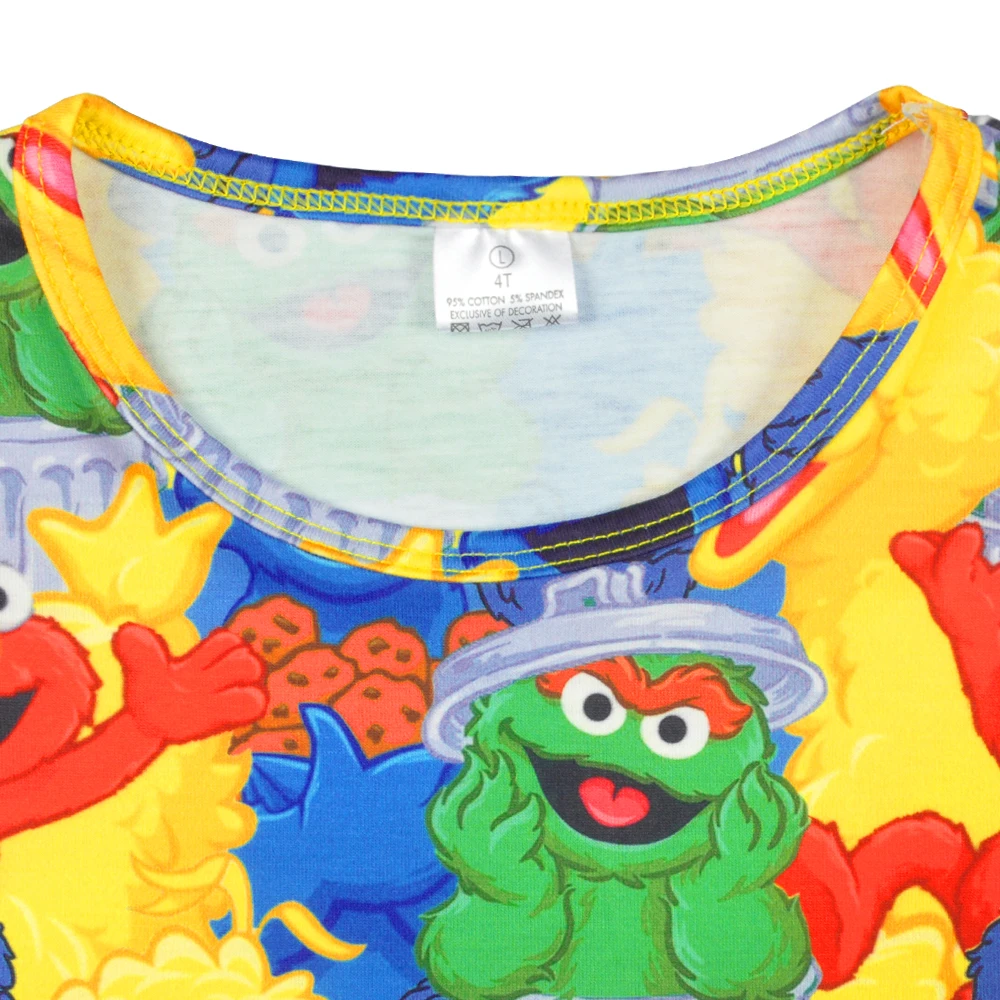 Summer Boutique Dress Baby Children CONICE NINI Cartoon Pattern Girl Dresses Party dress Clothes LYQ903-672 | Детская одежда и