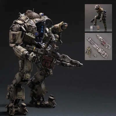 Фигурка титанфалла Play Arts Titanfall атлас фигурка PA 27 см ПВХ игрушки игра искусство КАИ
