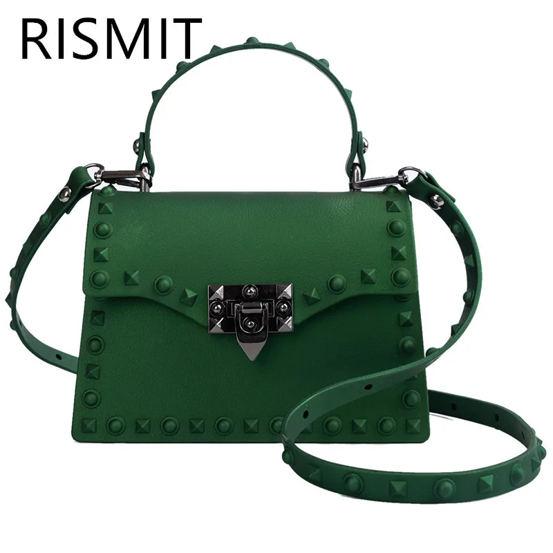 Bolsas женские сумки Mujer Rismit 2019 новые роскошные дизайнерские/желе на плечо T|Сумки с