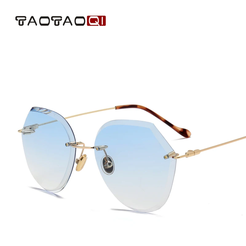 TAOTAOQI Роскошные брендовые солнцезащитные очки для женщин дизайнерские новые без