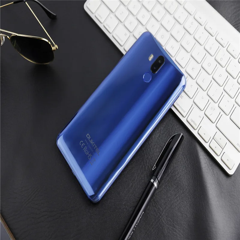 Oukitel K9 7 12 &quotAndroid 9 0 MTK6757 Octa Core 2 3 ГГц смартфон сл сканером отпечатков пальцев 6000 мАч