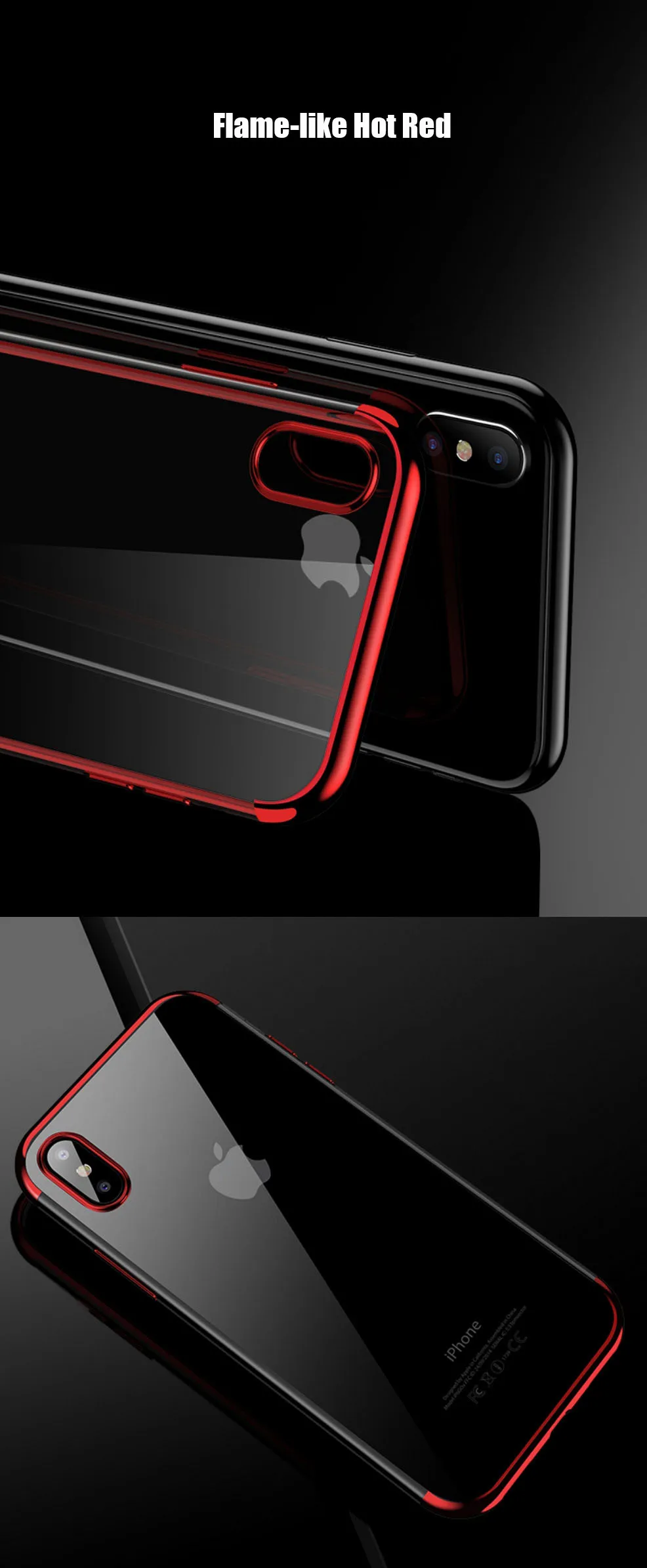 Хит, мягкий прозрачный чехол с рамкой для iPhone X, XS, XR, XS, Max, 8, 7, Ультратонкий чехол с кристаллами для iPhone 6, 6S Plus, 5, 5S, SE