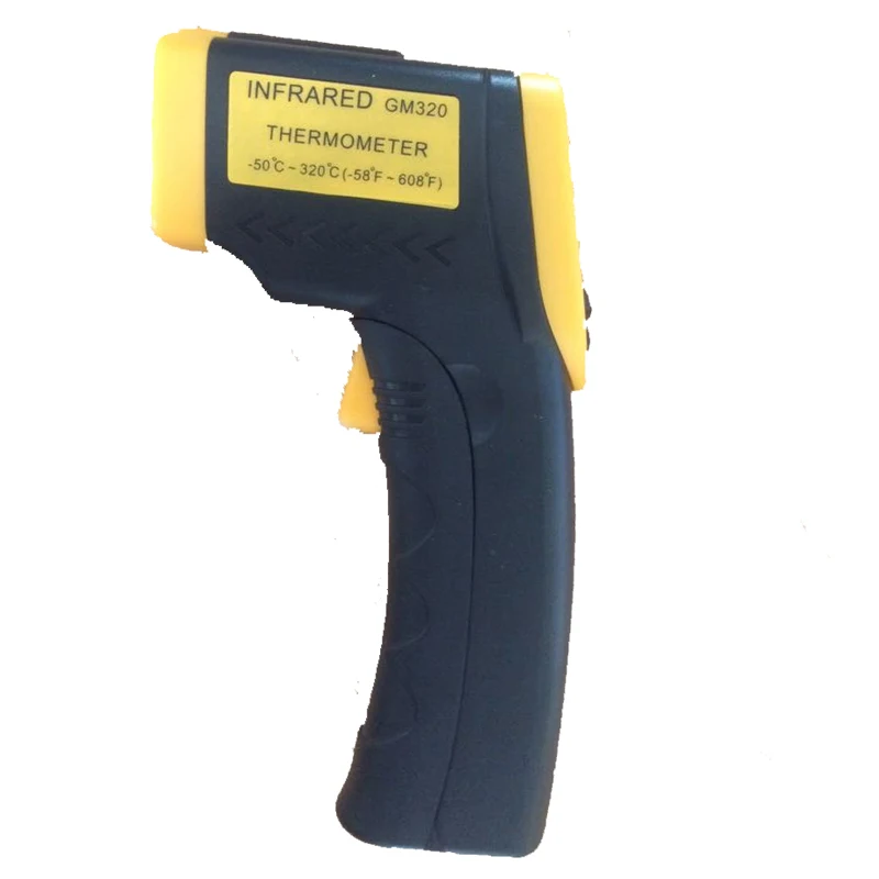 Новый лазерный ЖК цифровой ИК инфракрасный термометр GM320 измеритель температуры