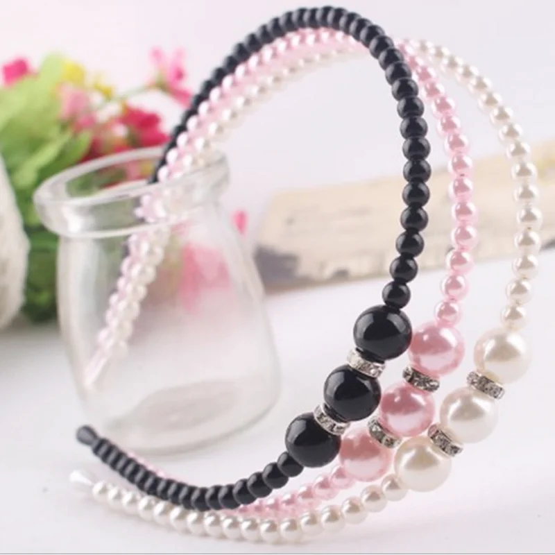 1 шт. аксессуары для волос ободок девочек стразы повязка на голову элегантные