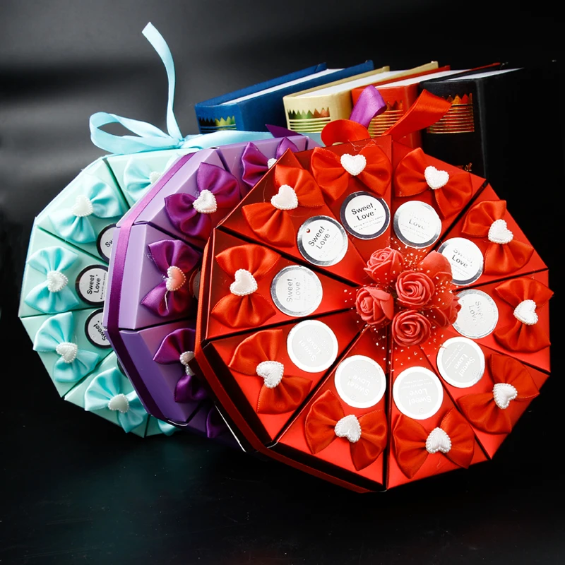 10 шт./2017 новинка Модная креативная коробка для свадебных конфет картонная