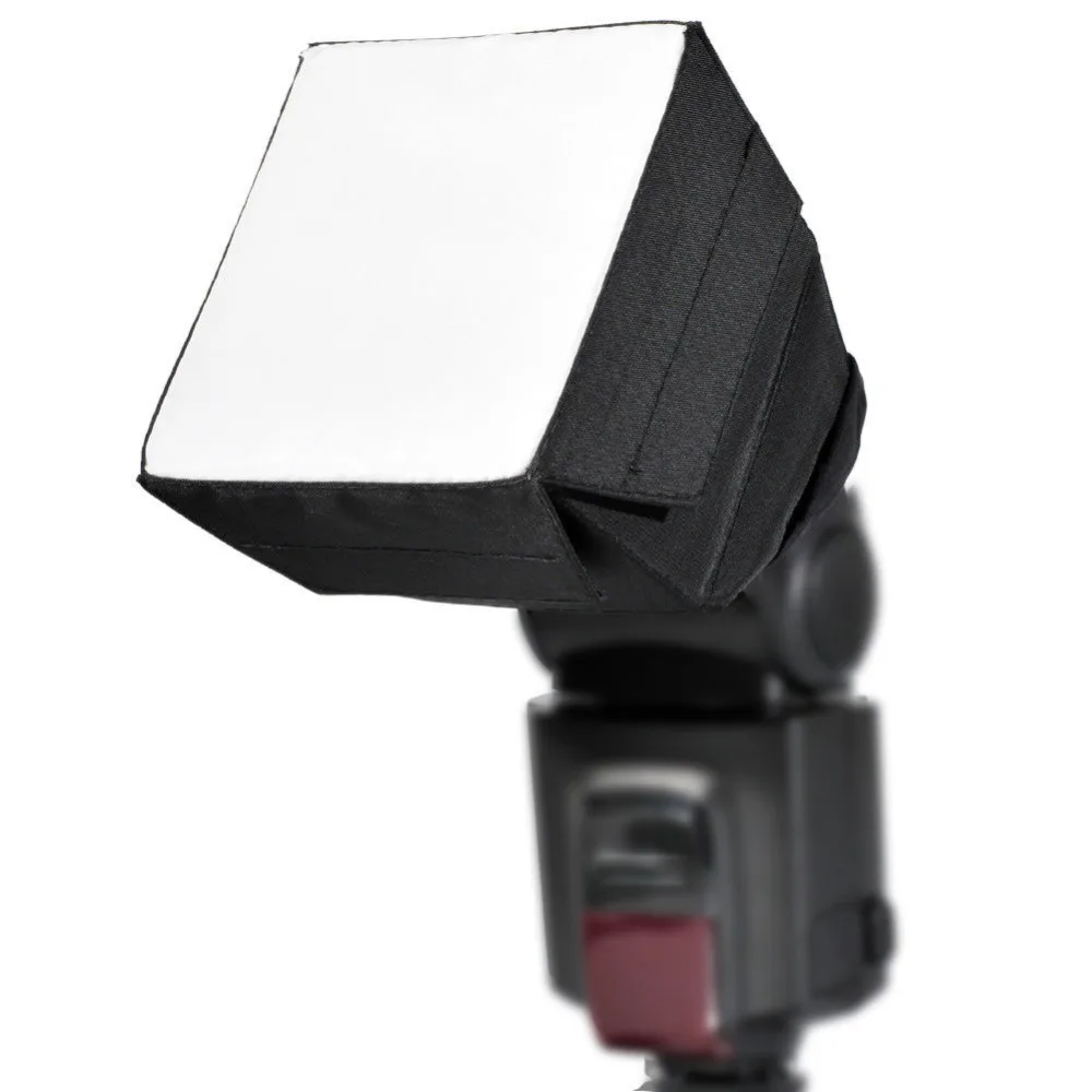 ECos Универсальный мини вспышка Softbox диффузор Портативный Камера #274711|Корпусы и
