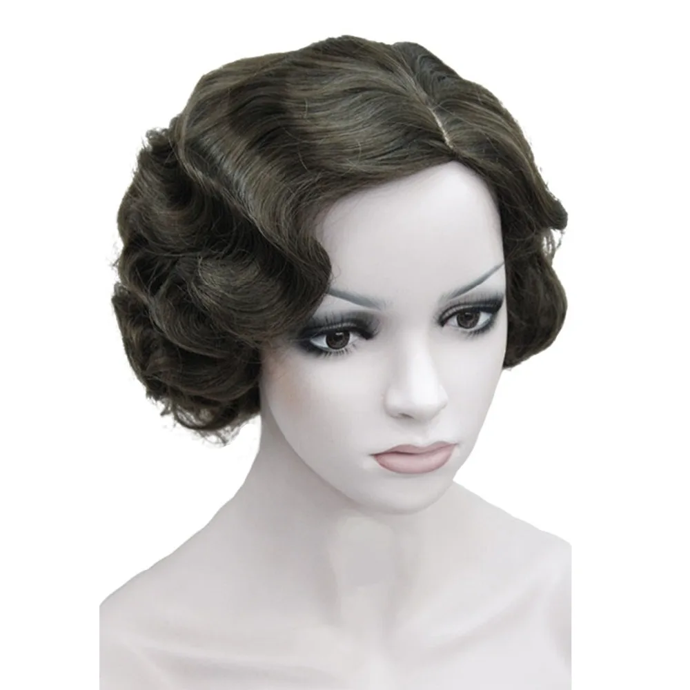 StrongBeauty 1920's Flapper Hair style s для женщин короткие синтетические парики в стиле ретро |