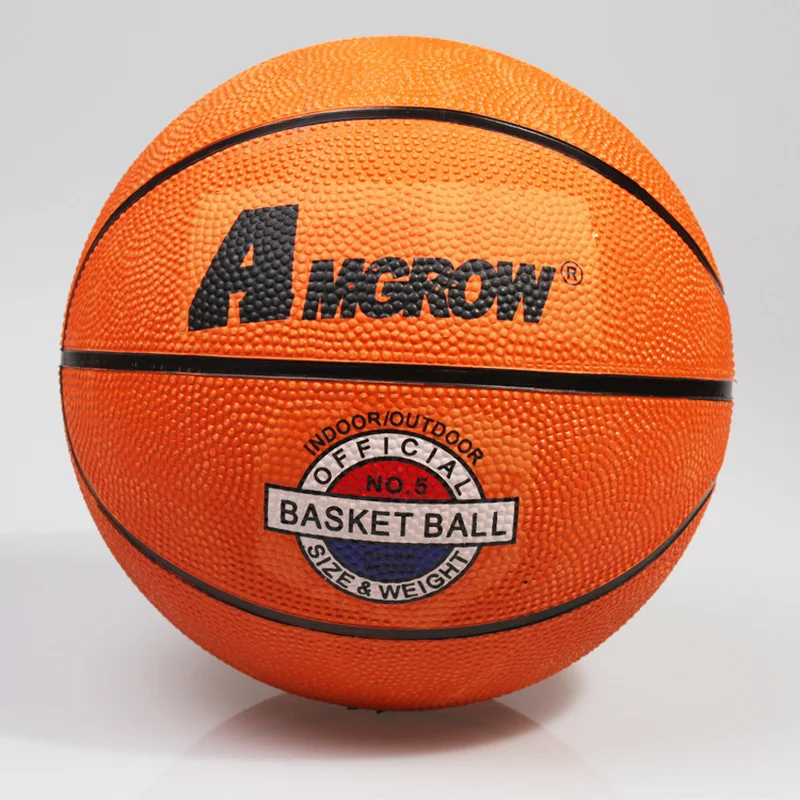 Оптом и в розницу новый детский баскетбольный мяч 5 # резиновый для детского сада