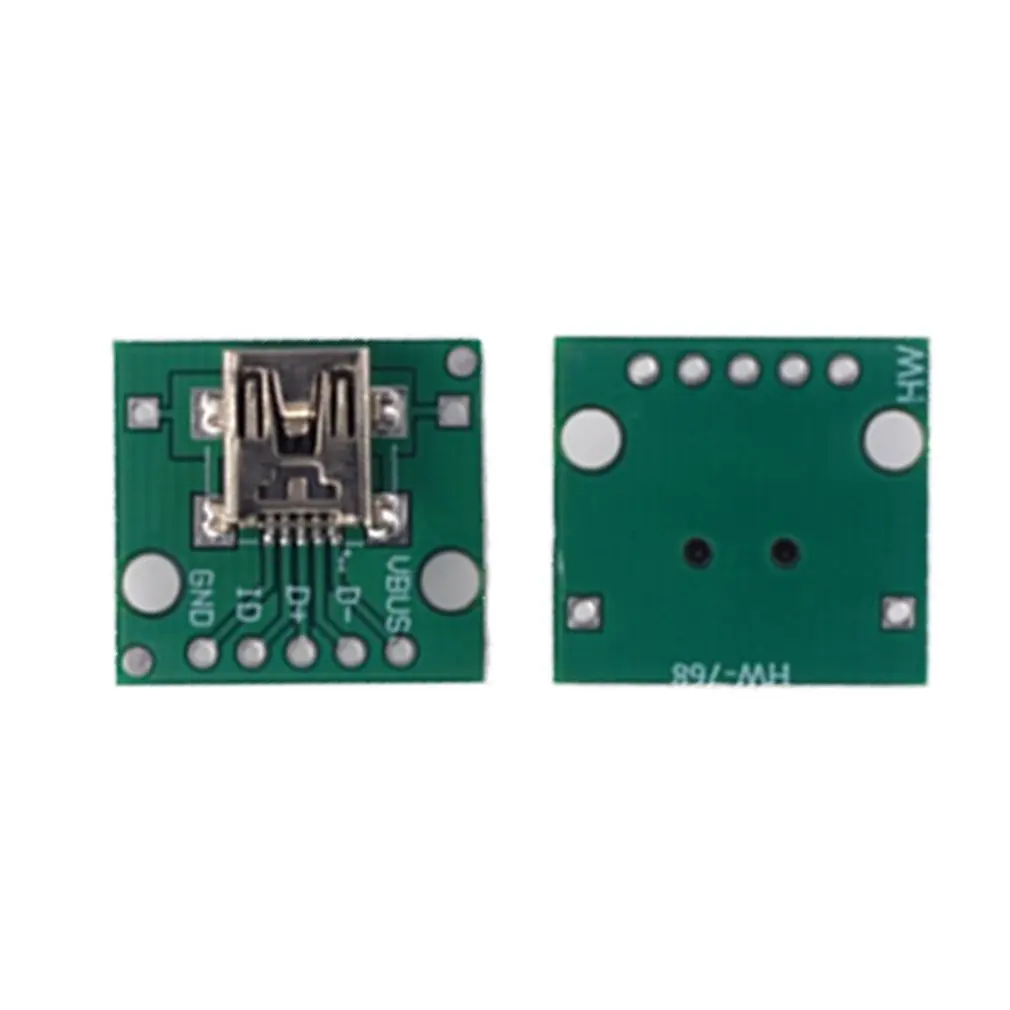 Профессиональная плата адаптера модуля Usb для Dip гнездо Mini-5p патч 2 54 мм прямой