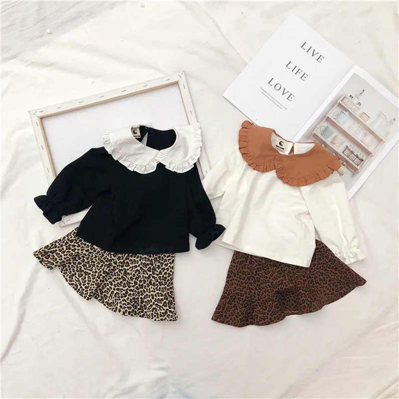 Коллекция 2019 года весенний комплект одежды для маленьких девочек комплекты