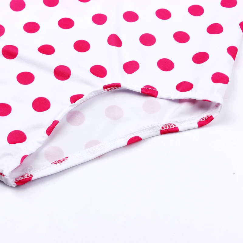 Купальник в горошек для девочек детские купальники бикини + повязка на голову с