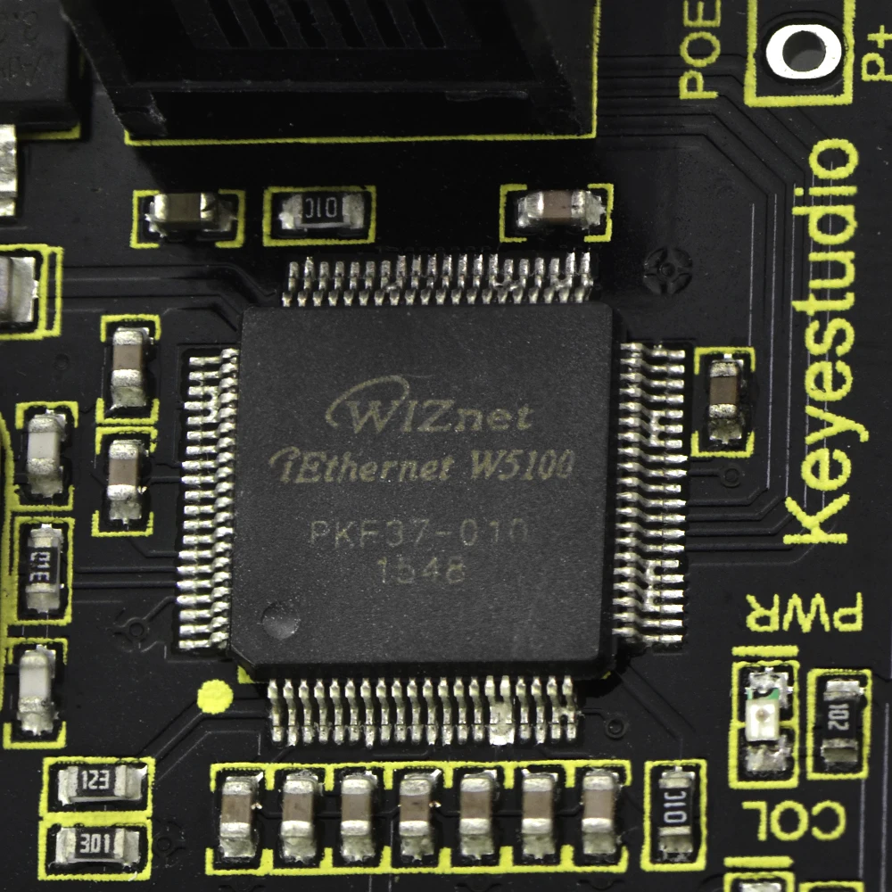Сетевой модуль Keyestudio EASY plug W5100 Ethernet для Arduino STEAM|Аксессуары демонстрационных