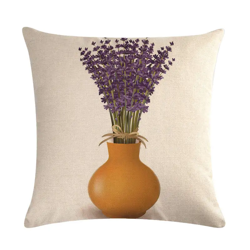 Бледно-лиловый homerdecor, чехол для подушки, Наволочки, покрытия для подушек размером 45*45 см диван-подушка для сидения, декоративный светильник