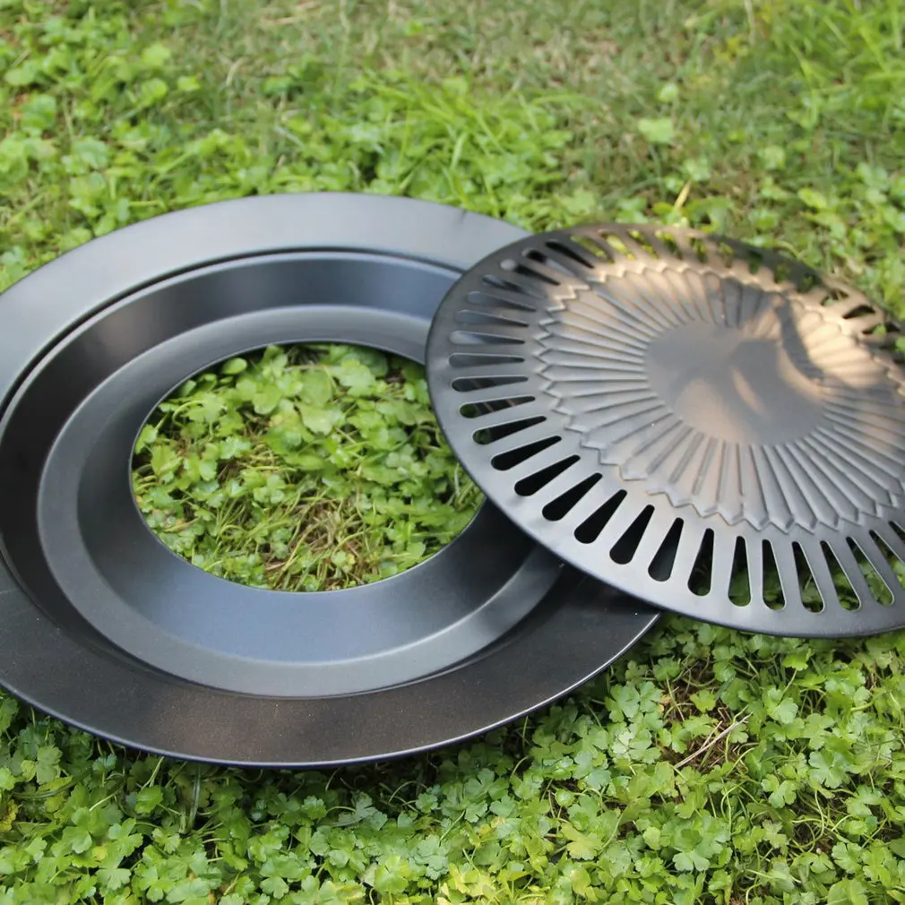 Сковорода для жарки с двойным покрытием Бездымная антипригарная электрическая