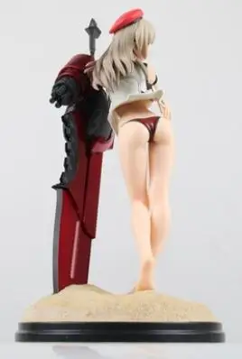 23 см God Eater 2 Алиса Сексуальная меч фигурки аниме ПВХ brinquedos Коллекция Модель