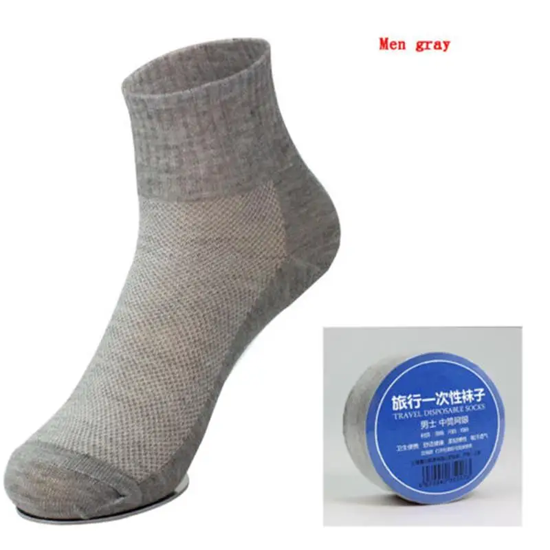 1 пара переносных одноразовых носков для путешествий и женщин мужчин|outdoor socks