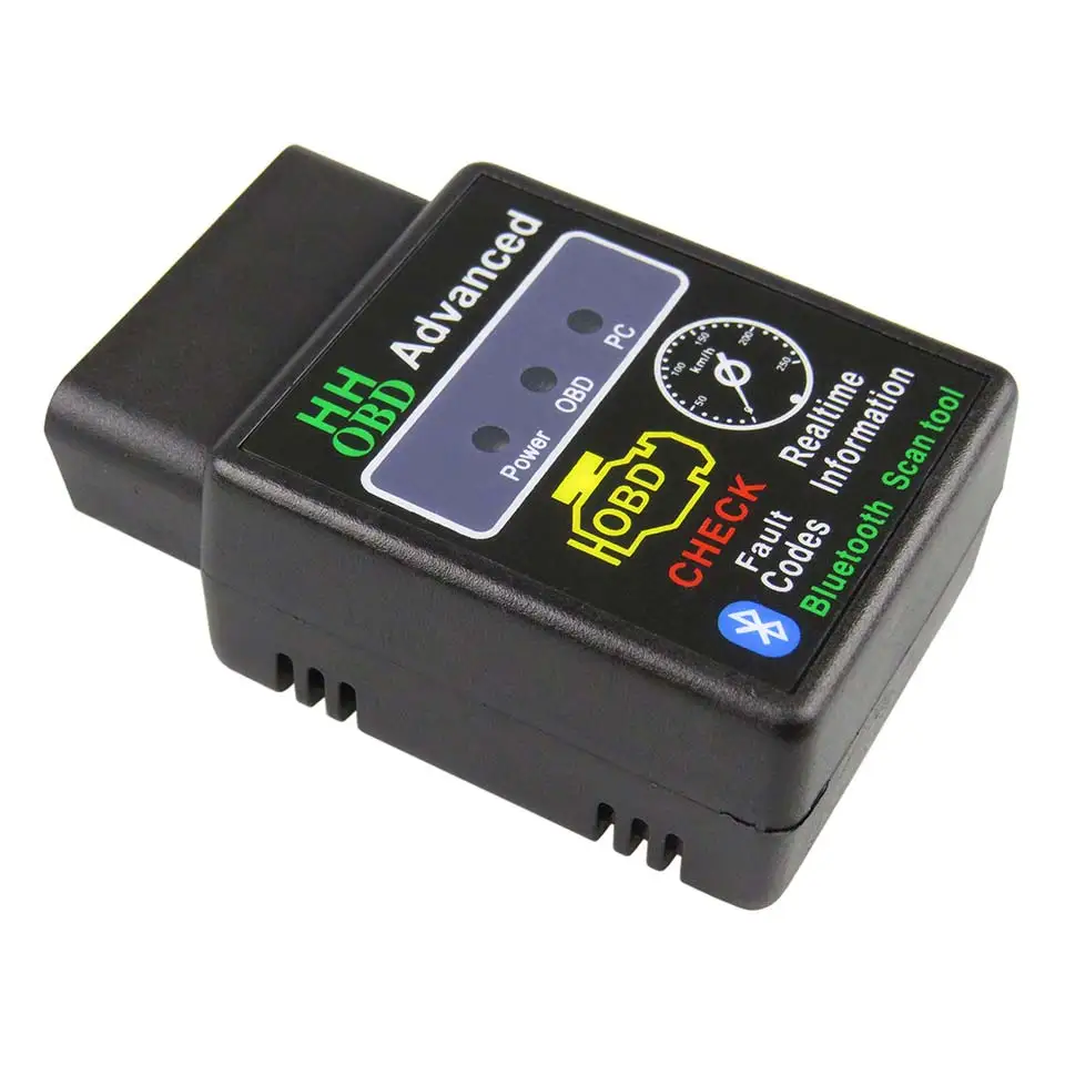 ELM327 V1.5 Bluetooth Автомобильный OBD2 сканер считыватель кодов Elm 327 в 1 5 OBDII OBD 2