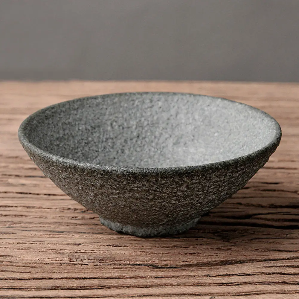 Ручной работы широкополая Granodiorite Камень Gongfu Чай чашка для церемонии 60 мл|tea stone|stone