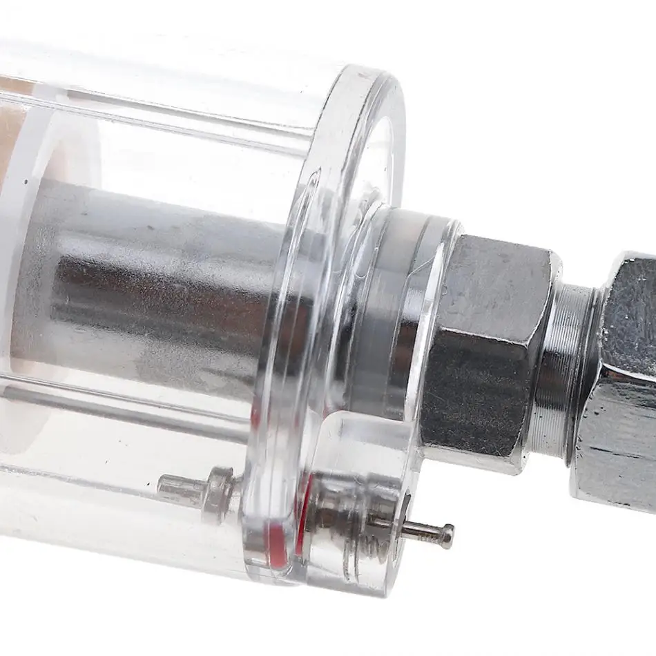 Spray Gun 1/4 Inch Small Oil Water Separator Air Filter with Pressure Feed Type and Quick Connector for Pneumatic | Инструменты