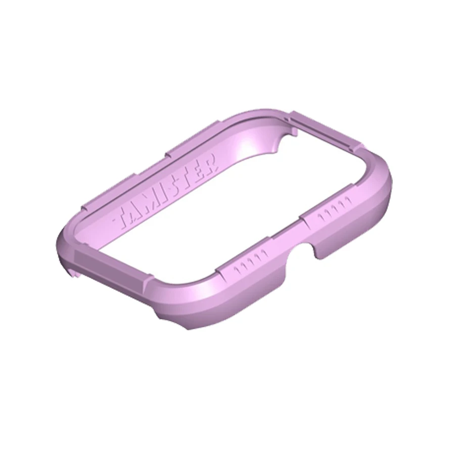 A Style Purple Защитный чехол для Xiaomi Amazfit Bip Youth Watch, Жесткий Чехол из поликарбоната, защитный бампер для Amazfit Bip Bit, аксессуары - Цвет: A Style Purple