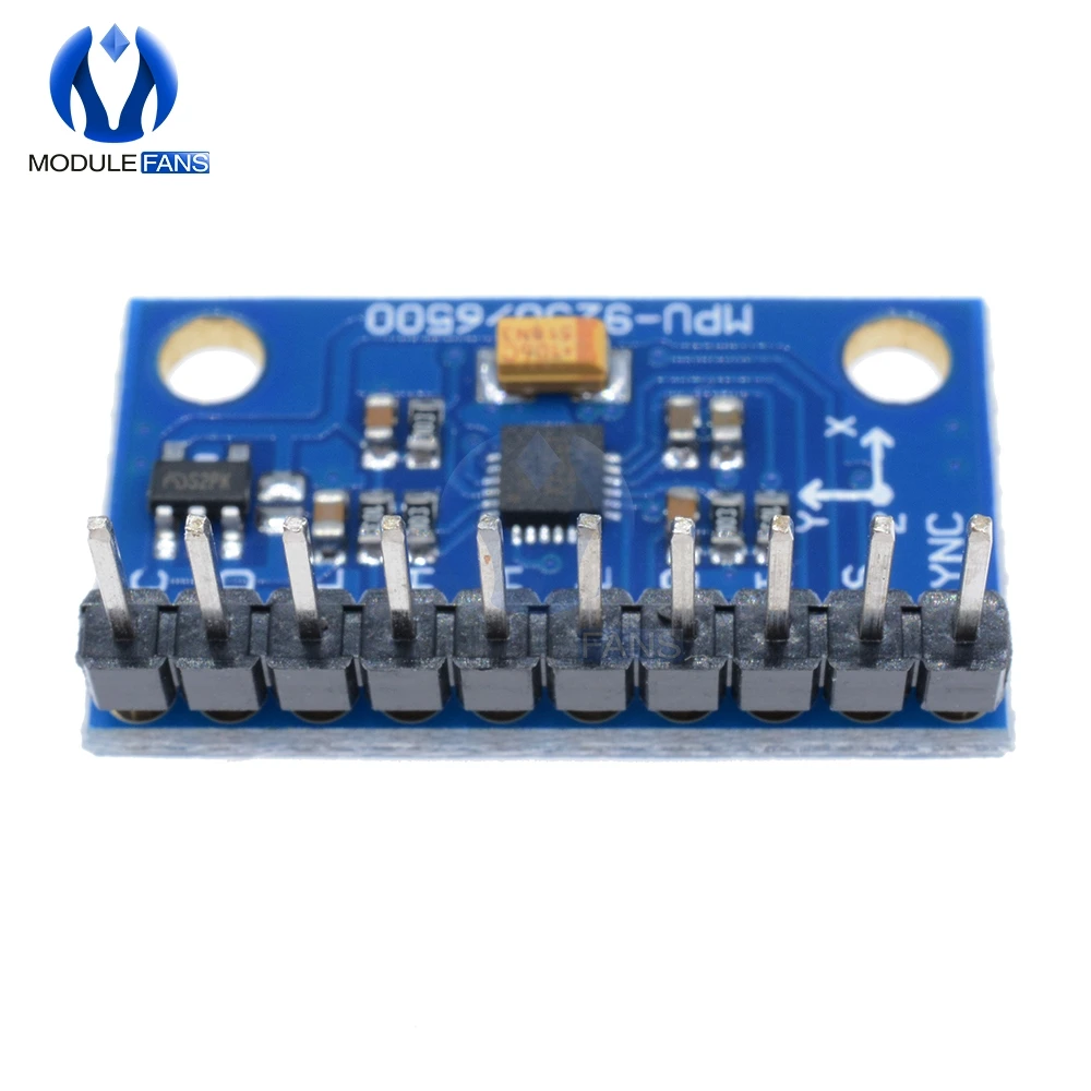 I2C IIC SPI MPU9250 Сенсор модуль MPU 9250 9 ось Отношение гироскопа ускоритель + магнитометр