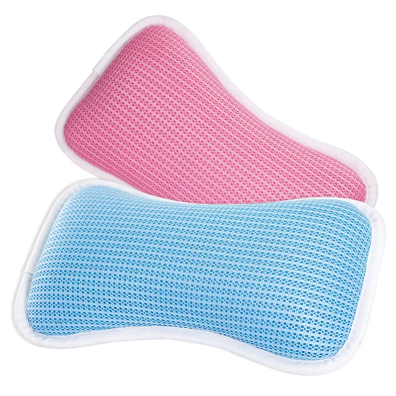 Universal Imported Bathtub Pillow Hotel Specific Massage Headrest Neck Rest Relax Bathtub Pillow with Suction Cup Non-slip