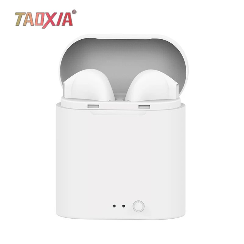 Bluetooth мини-наушники настоящие стереонаушники I7S TWS с зарядным ящиком Беспроводные