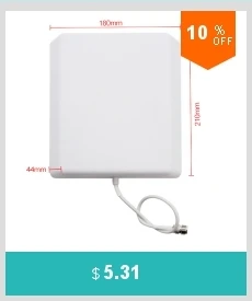 700~ 2600mhz 88dbi 3g 4g Lte Антенна мобильная антенна 2* SMA/2* CRC9/2* TS9 мужской разъем Усилитель Mimo панельная антенна+ 2 метра