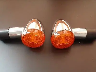 Янтарный сигнал поворота для Harley Cruiser Кафе Racer Chooper XL FL Bobber 883|signal lens|bulletsignal combiner |