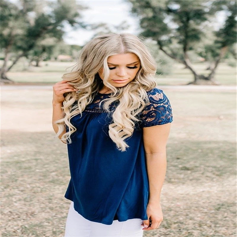 2017 осенние женские кружевные блузки 3 цветов рубашки модные шифоновые открытые