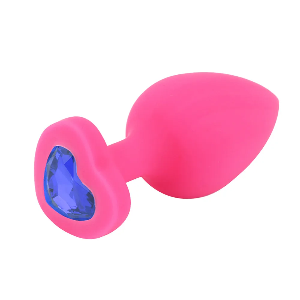 Анальная пробка Мягкий силикон для мужчин женщин G Spot Анальные Секс игрушки W306| |