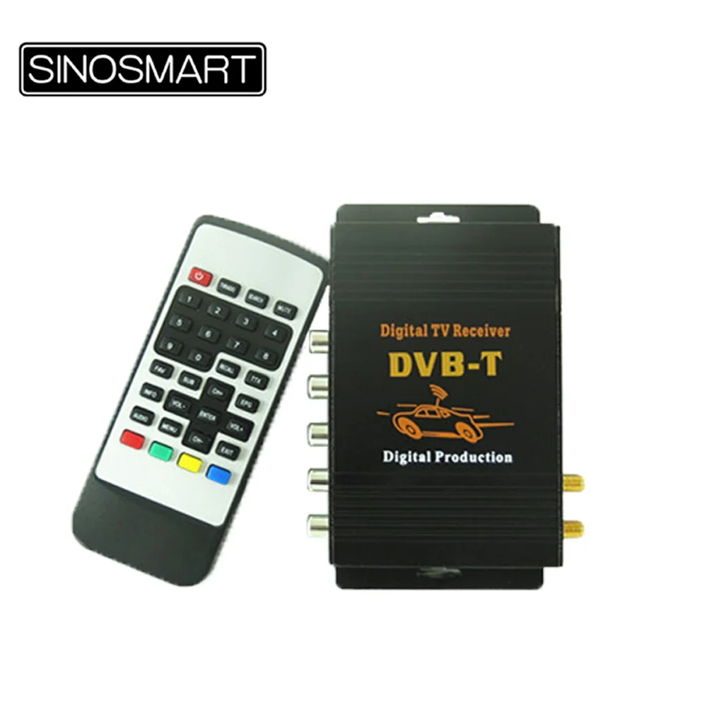 Новое поступление Автомобильный цифровой ТВ бокс внешний DVB T MPEG 4 приемник с