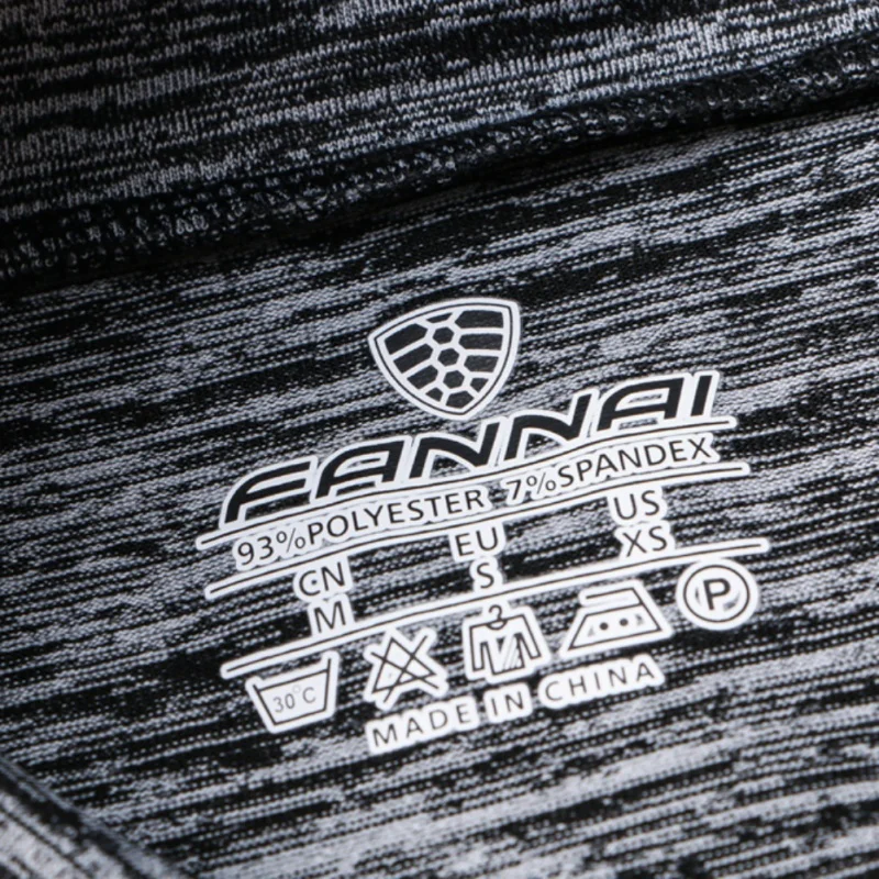 Fannai Спорт на открытом воздухе Новая Мужская дышащая быстросохнущая Беговая ветрозащитная Светоотражающая одежда для бега
