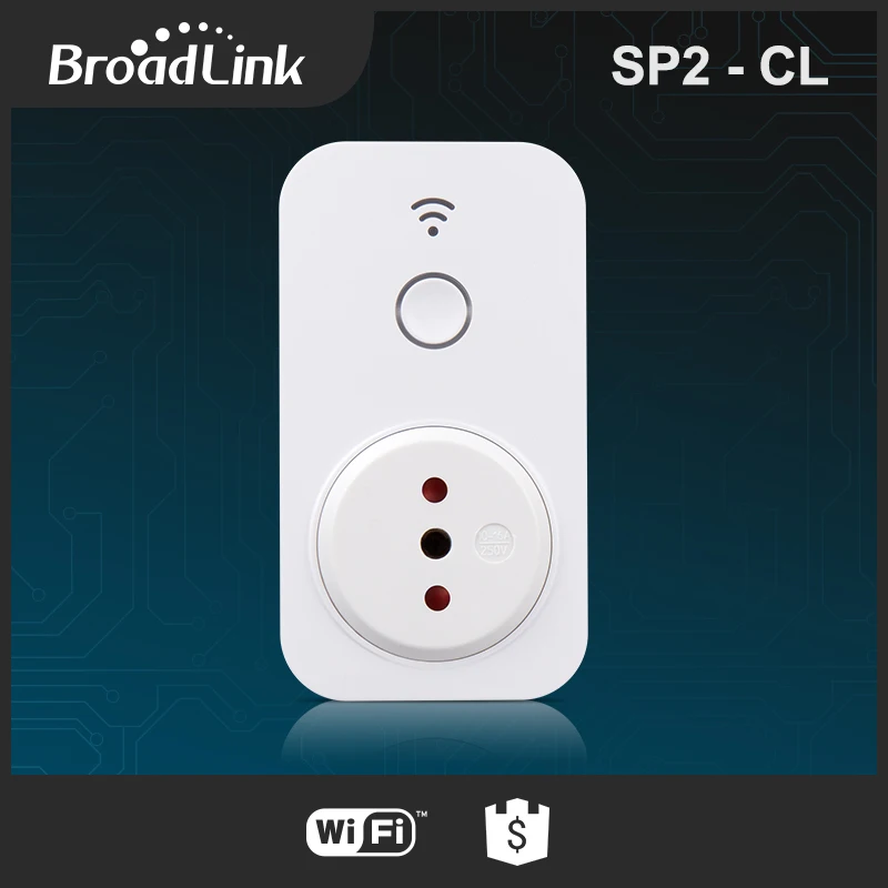 Новинка стандартная смарт розетка BroadLink SP2 Чили автоматизация умного дома Wi Fi с