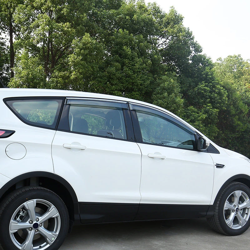 Для FORD Escape/Kuga 2013 2018 автомобильный Стайлинг окна автомобиля козырек Vent Защита от