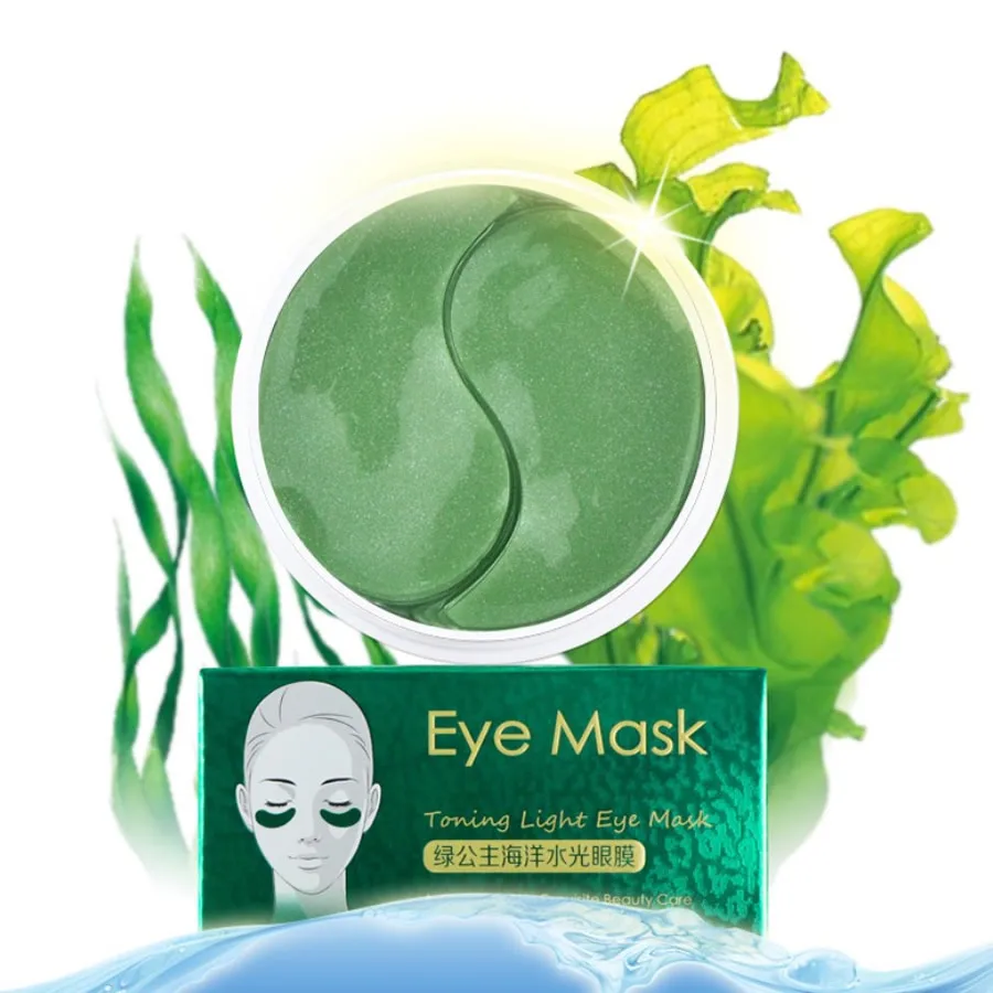 60 шт./лот глаз маска косметическая Коллаген Кристалл влаги Eyesmask гель против