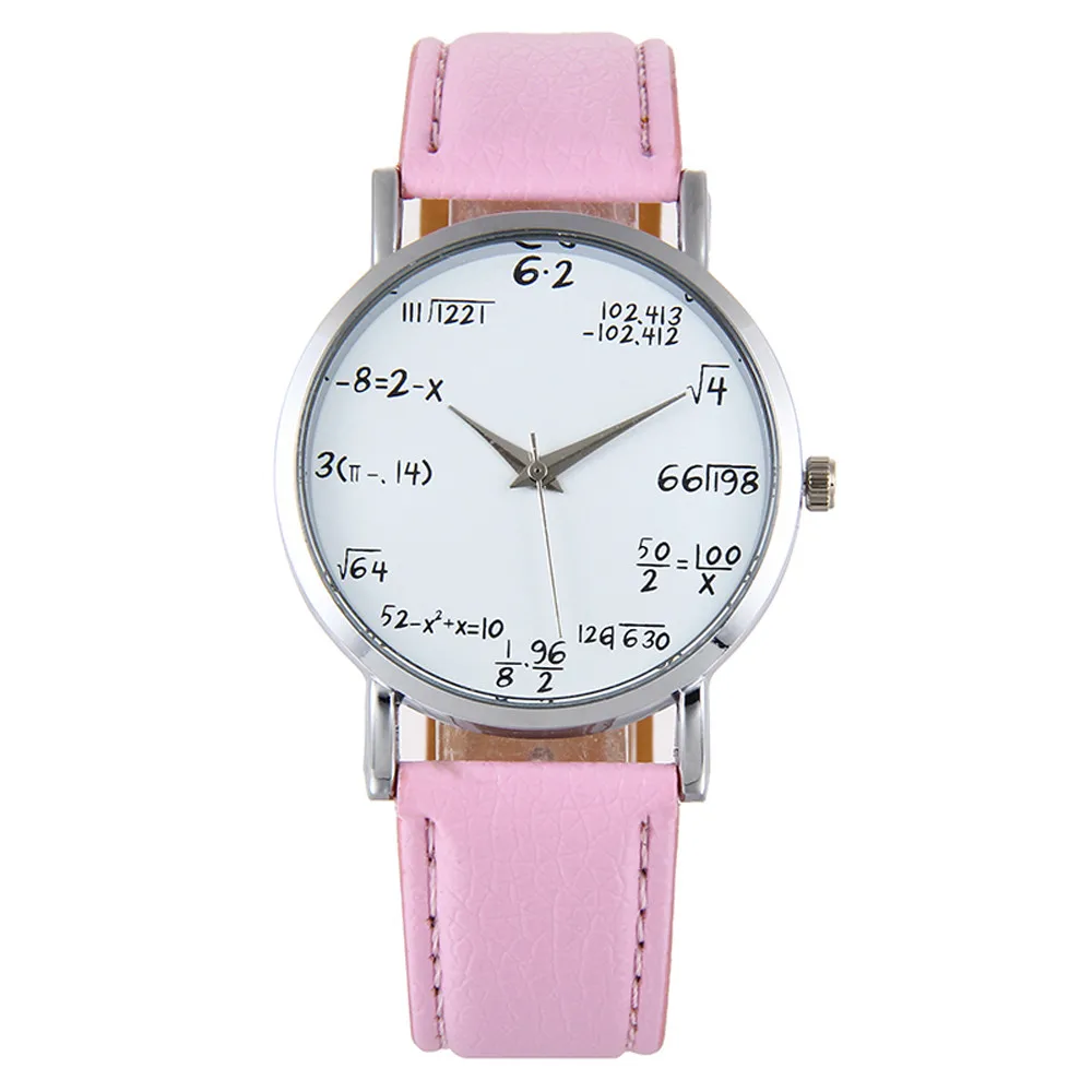 Женские и мужские часы с модным дизайном кожаный ремешок аналоговые кварцевые