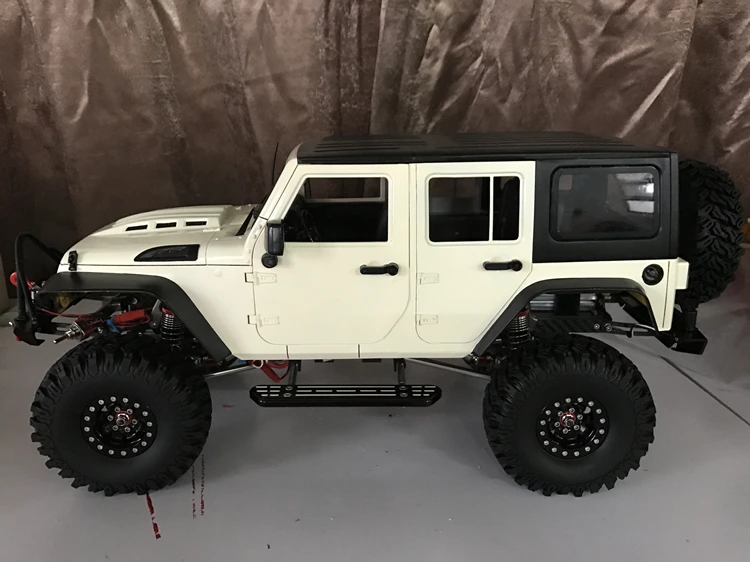 1/10 RTR RC Рок Гусеничный Wrangler JK Джип Грузовик совместимый осевой SCX10 RCW4D D90 AX90046 90047 90022 90027 HRAXXAS TRX4 D110