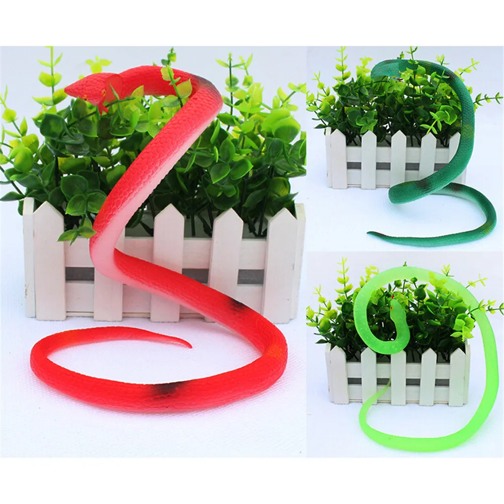 Резиновая отличная игрушка имитация змеиной модели смешные страшные змейки дети